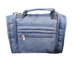 HANGING TOILETRY BAG -NAVY