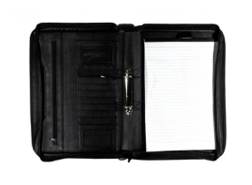Saleys Travel Bags A4 LEATHERETTE HANDLE FOLDERS WITH BADGE - Image 2