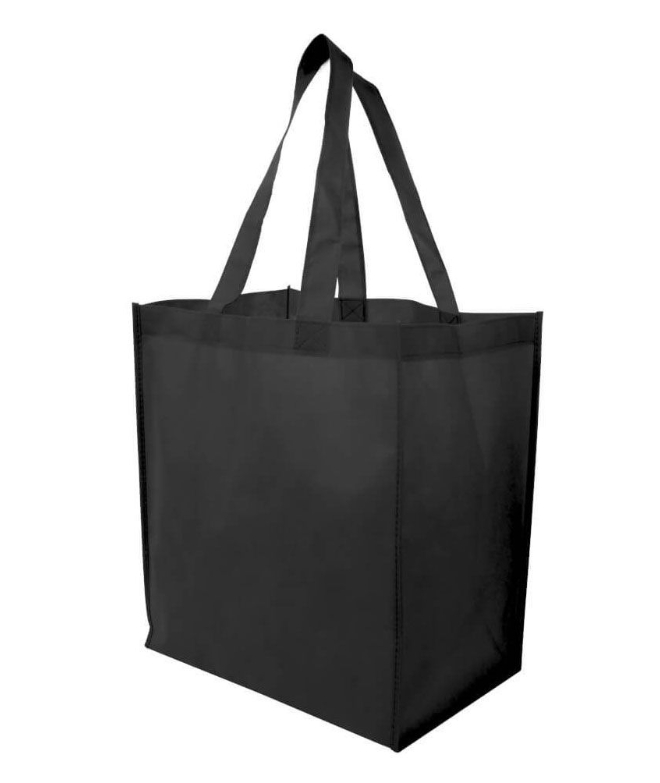Saleys Travel Bags ECO FRIENDLY SHOPPER -BLACK - Image 2
