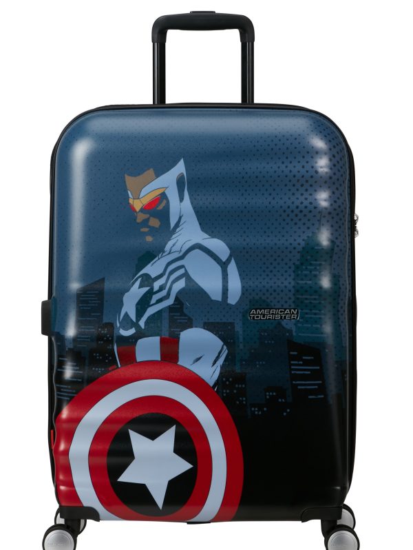 AmericanTourister Marvel 4-wheel 65cm medium Spinner suitcase |captain america pop art