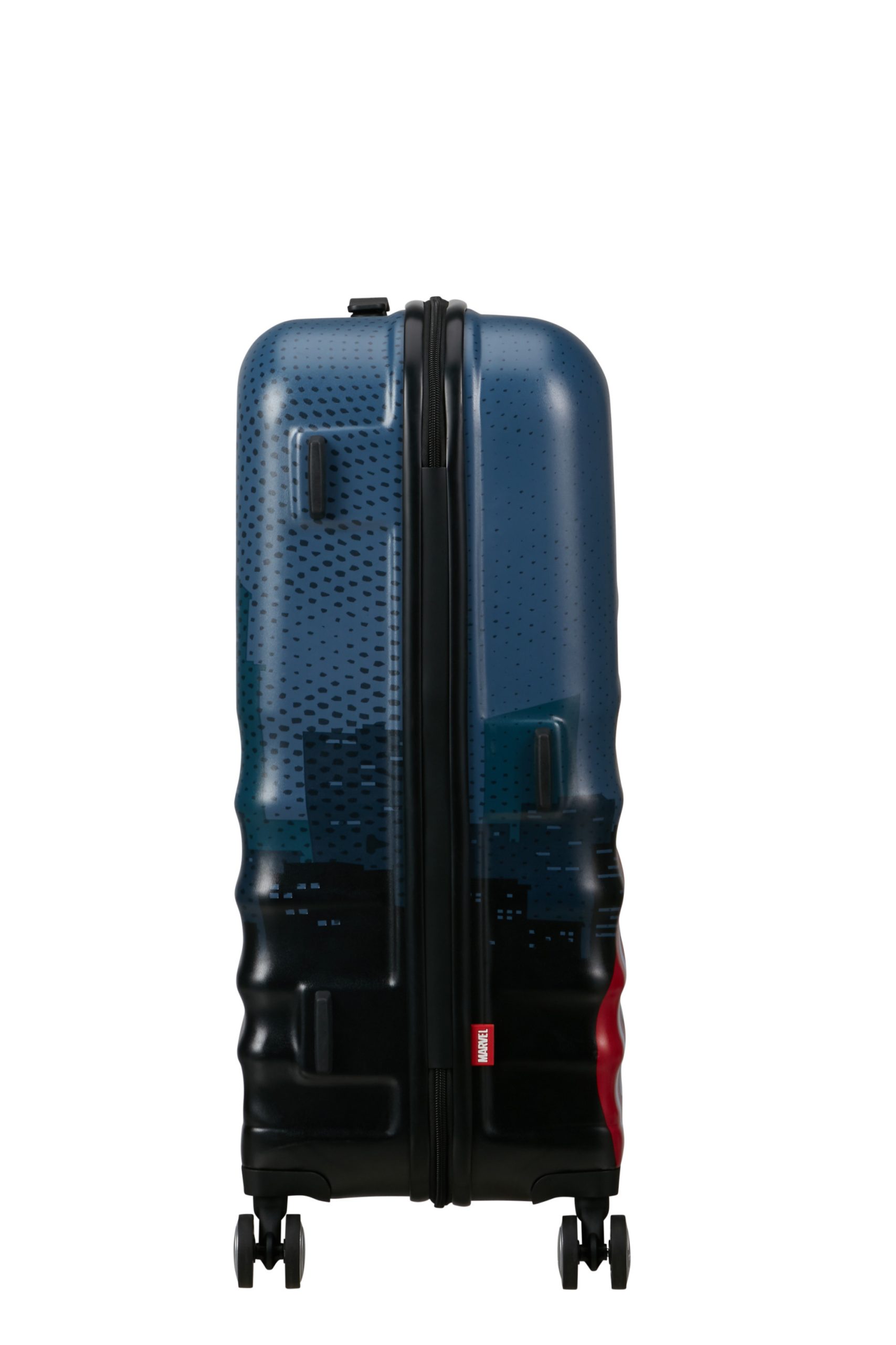 Saleys Travel Bags AmericanTourister Marvel 4-wheel 65cm medium Spinner suitcase |captain america pop art - Image 4