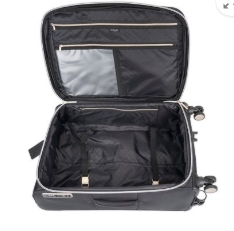 Saleys Travel Bags Cellini Allure Medium 4 Wheel Trolley Case -Black - Image 6