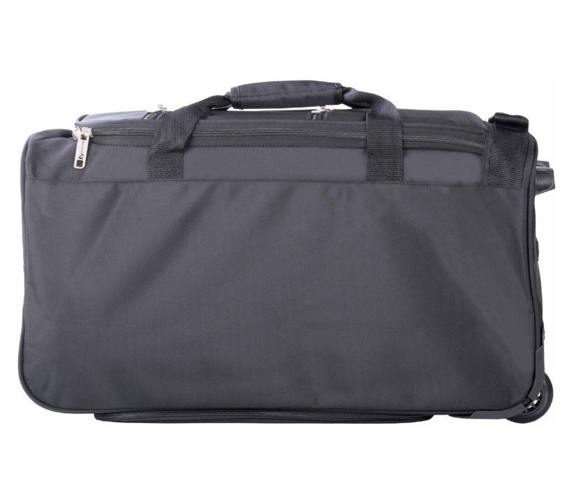 Saleys Travel Bags Pierre Cardin Small Trolley Backpack Duffle | Black - Image 4