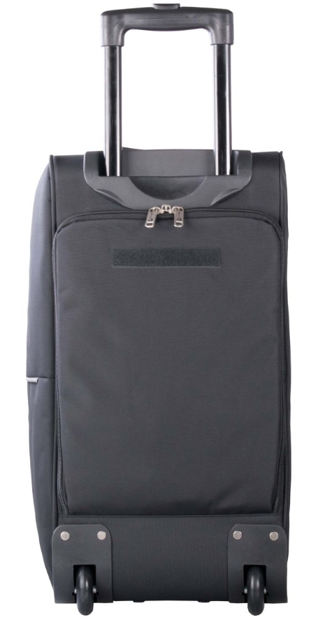 Saleys Travel Bags Pierre Cardin Small Trolley Backpack Duffle | Black - Image 3
