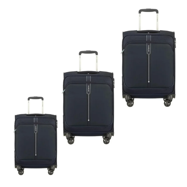SAMSONITE POPSODA 3 PIECE SET -BLACK
