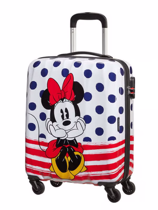 American Tourister Disney Legends Alfatwist Spinner 2.0 55cm - minnie blue dots