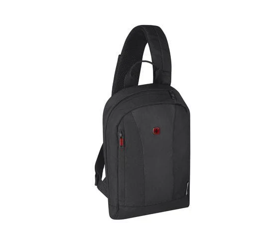 Saleys Travel Bags WENGER MONOSLING SHOULDER BAG-BLACK - Image 2