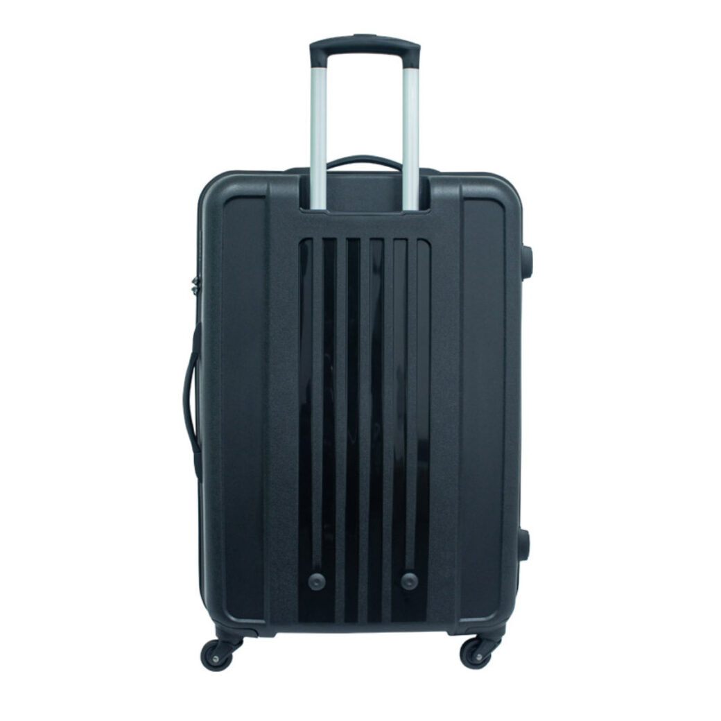 Travelite Trend 3 Piece Travel Luggage Trolley Set - Black - Image 3