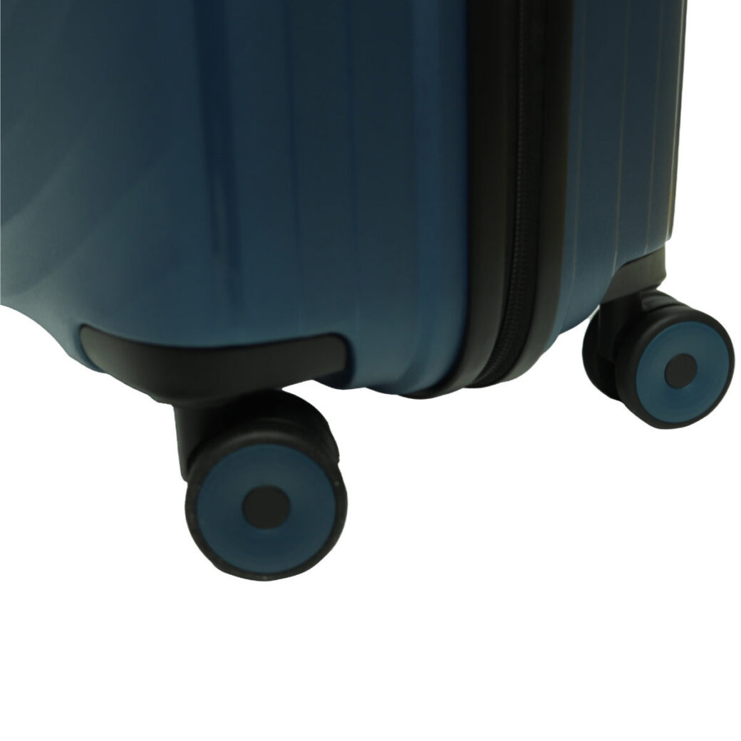 Travelite Twirl Luggage Trolley Bag Set 3 Piece - Blue - Image 7