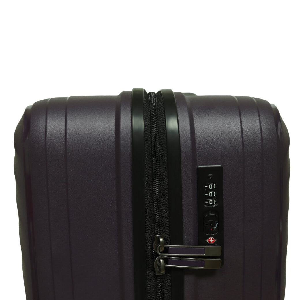 Travelite Twirl Luggage Trolley Bag Set 3 Piece - Purple - Image 6
