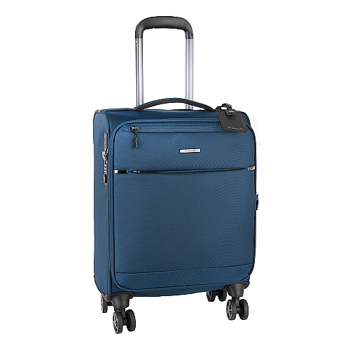 Cellini Smartcase 4 Wheel Carry On Trolley -Blue
