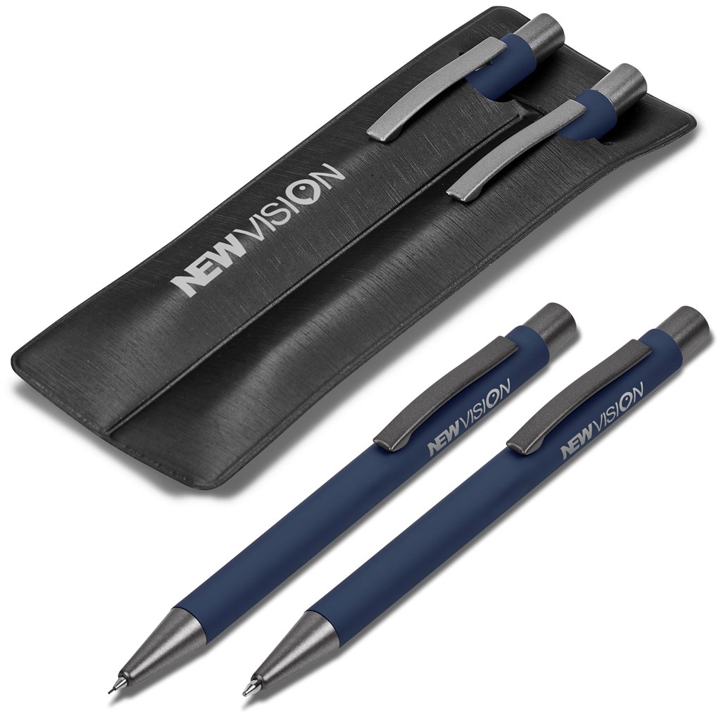Saleys Travel Bags Omega Pen & Pencil Set -navy