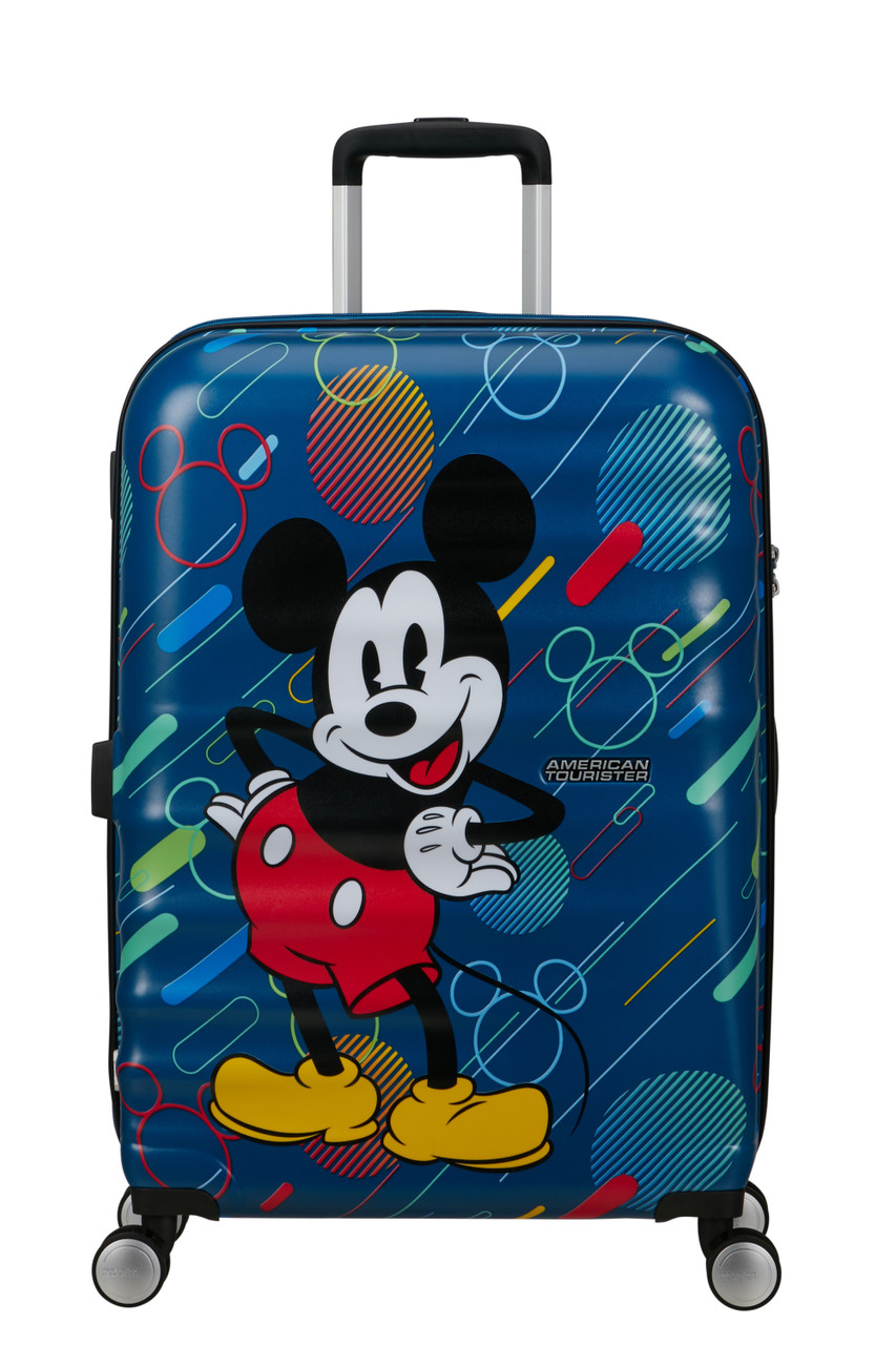 Saleys Travel Bags Wavebreaker Disney 4-wheel 67cm medium Spinner suitcase - Mickey F.Pop