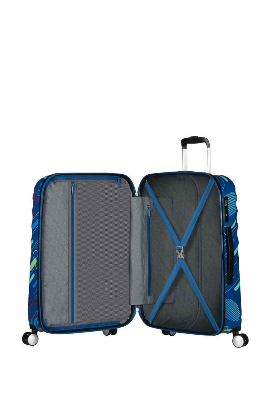 Saleys Travel Bags Wavebreaker Disney 4-wheel 67cm medium Spinner suitcase - Mickey F.Pop - Image 3