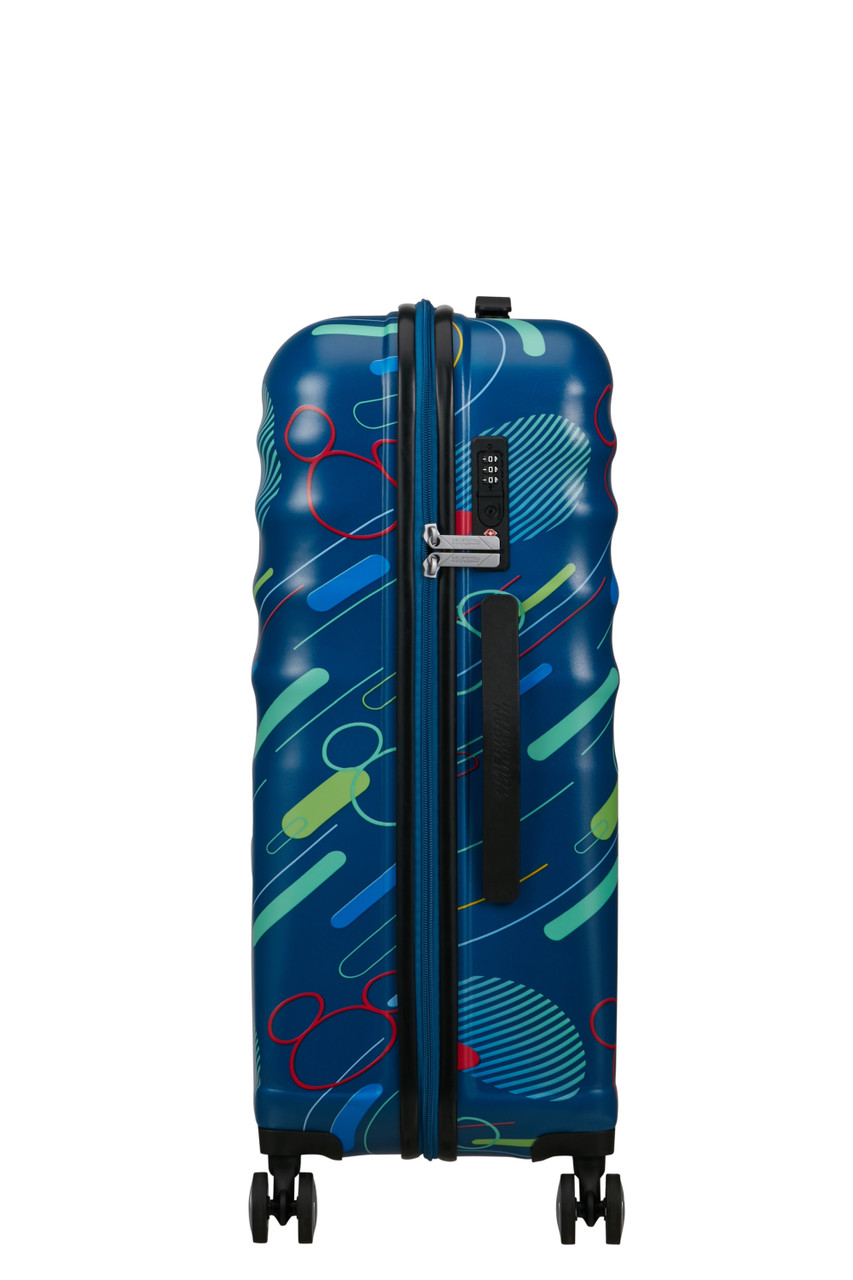 Saleys Travel Bags Wavebreaker Disney 4-wheel 67cm medium Spinner suitcase - Mickey F.Pop - Image 2