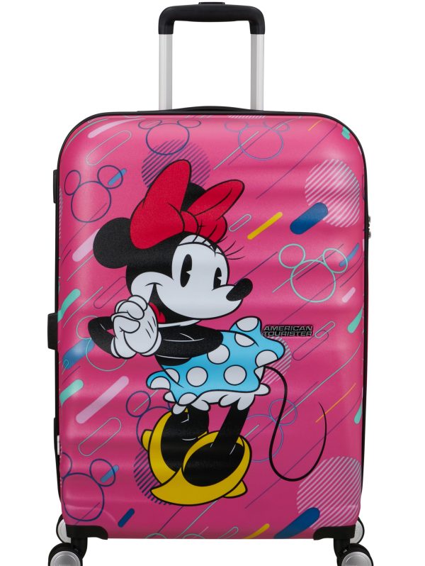 Wavebreaker Disney 4-wheel 67cm medium Spinner suitcase -minnie f.pop