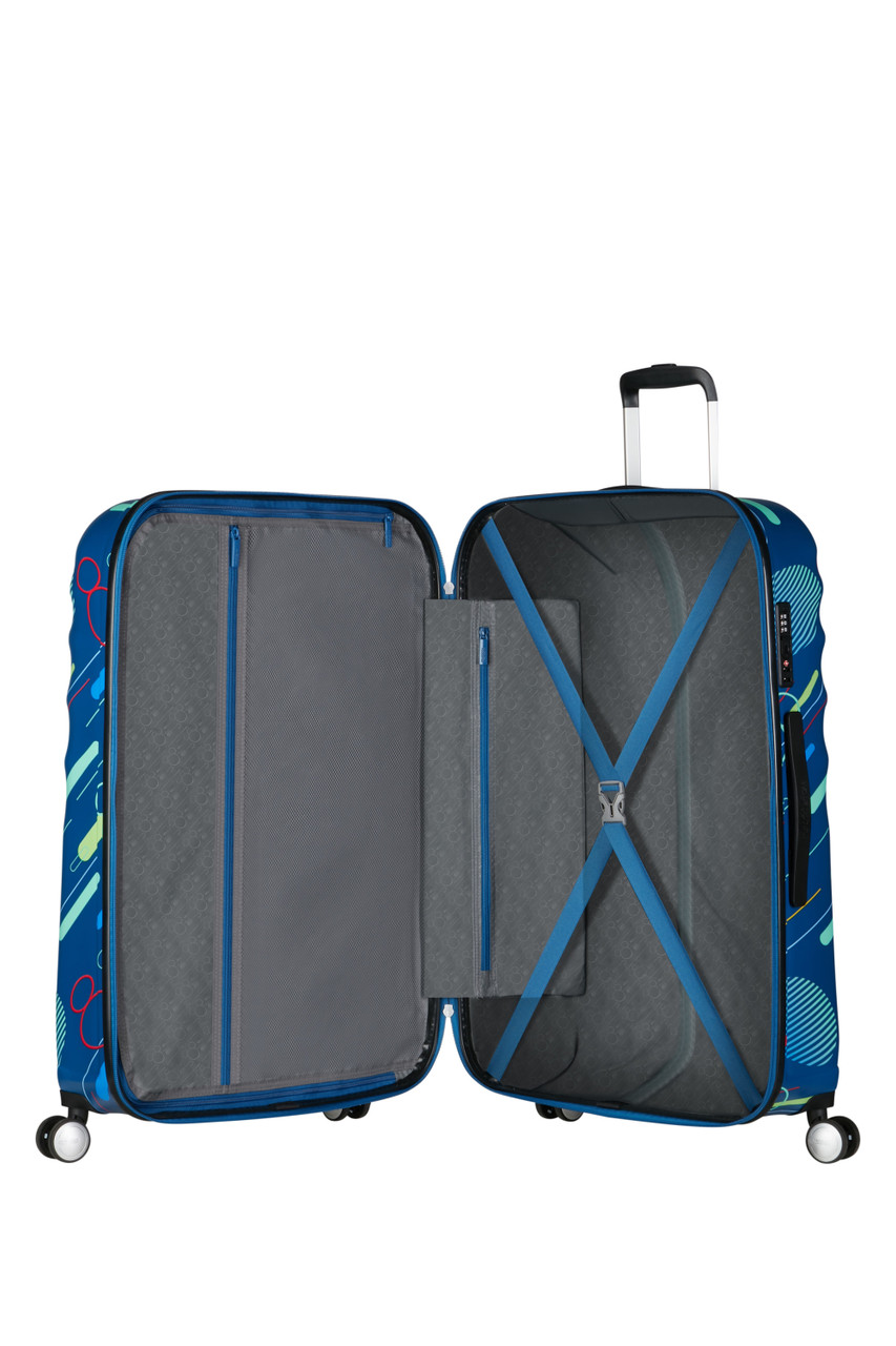 Saleys Travel Bags Wavebreaker Disney 4-wheel 77cm large Spinner suitcase -Mickey f.pop - Image 8