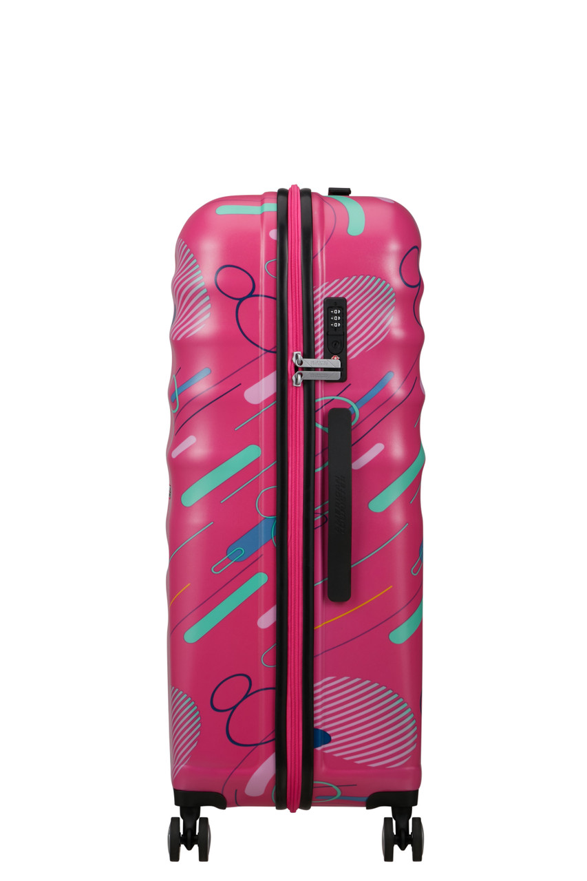 Saleys Travel Bags Wavebreaker Disney 4-wheel 77cm large Spinner suitcase -minnie f.pop - Image 7