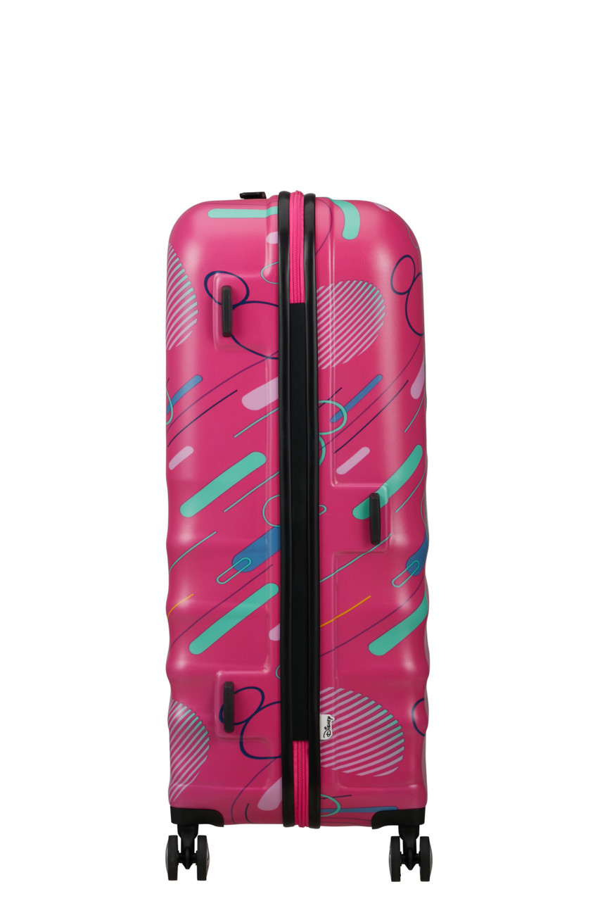 Saleys Travel Bags Wavebreaker Disney 4-wheel 77cm large Spinner suitcase -minnie f.pop - Image 5