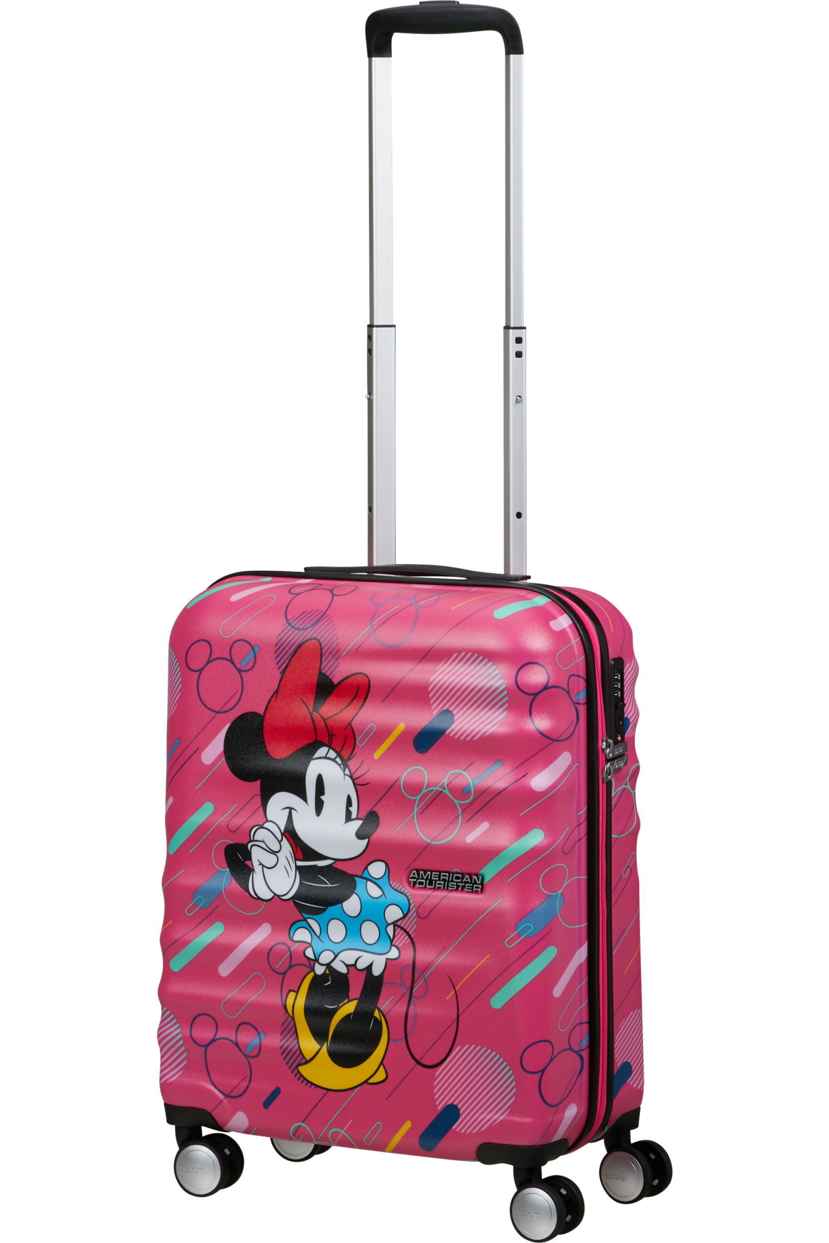 Wavebreaker Disney 4-wheel cabin baggage Spinner suitcase 55cm -minnie f.pop - Image 2