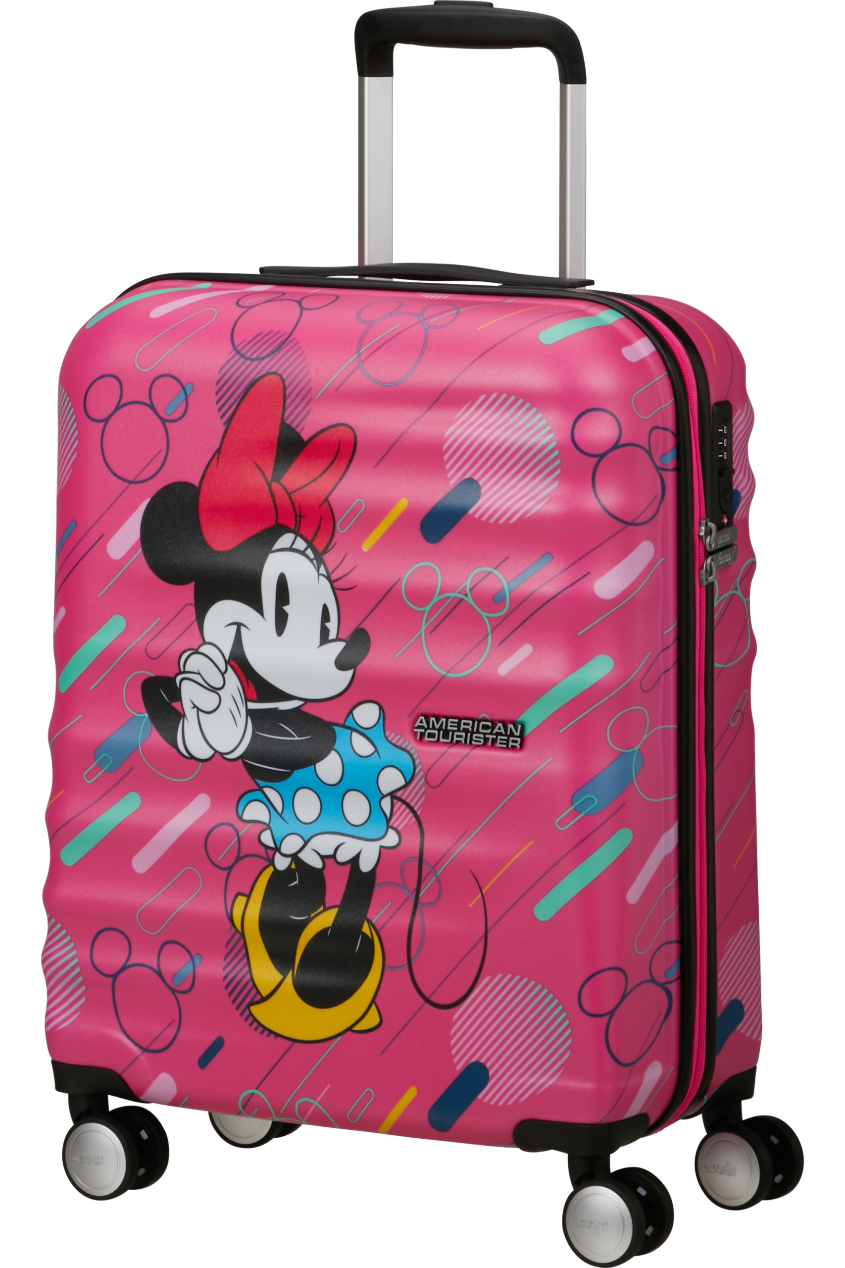 Wavebreaker Disney 4-wheel cabin baggage Spinner suitcase 55cm -minnie f.pop - Image 6