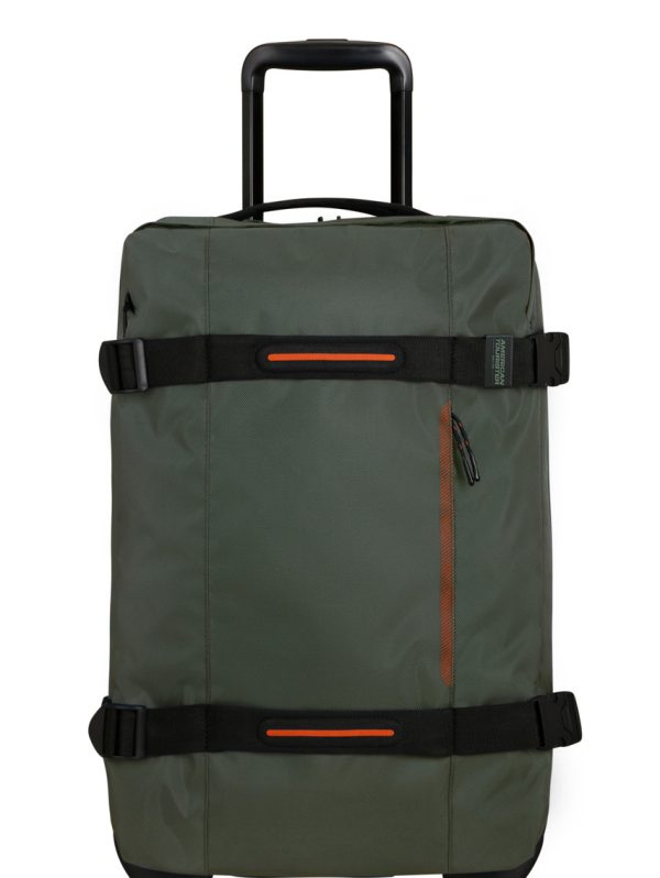 American Tourister Urban Track Duffle with Wheels Small 55L -khaki