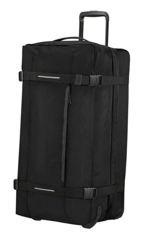 American Tourister Urban Track Duffle with Wheels Large 116L -Black