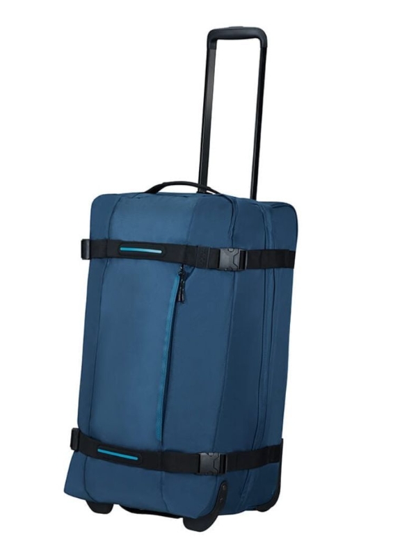 American Tourister Urban Track Duffle with Wheels Medium 84L -Navy