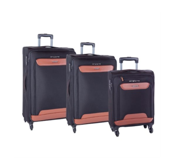 CELLINI MONTE CARLO 3 PIECE SET -BLACK
