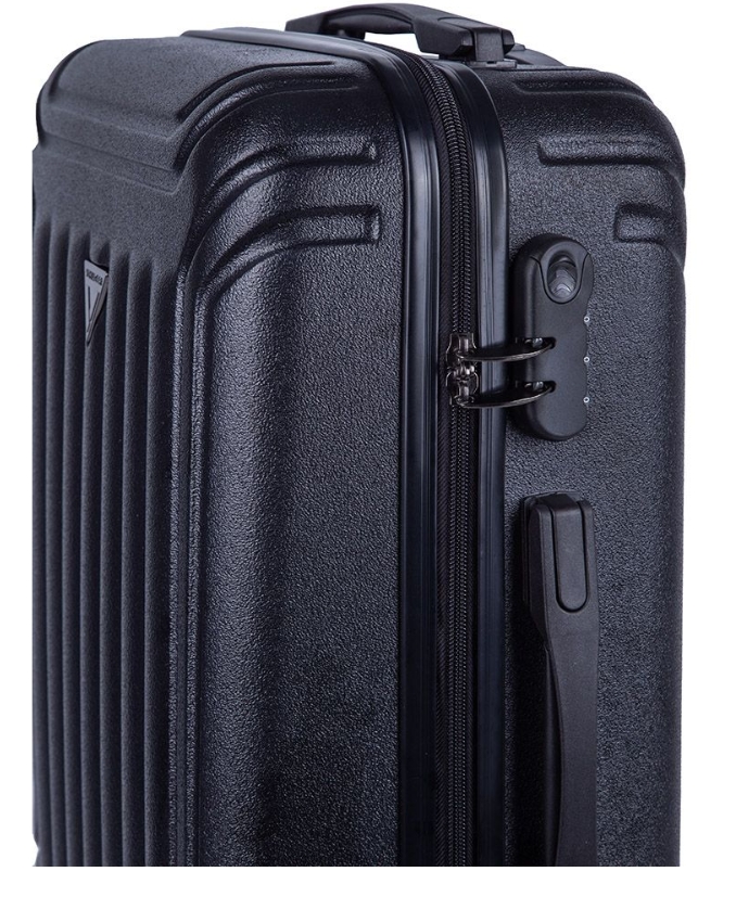 Saleys Travel Bags Voyager Duro Large 4 Wheel Trolley Case -black - Image 4