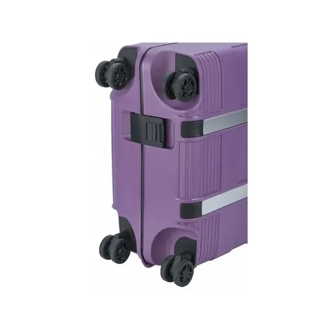 Saleys Travel Bags Cellini Safetech Large 4 Wheel Trolley Case -plum - Image 2