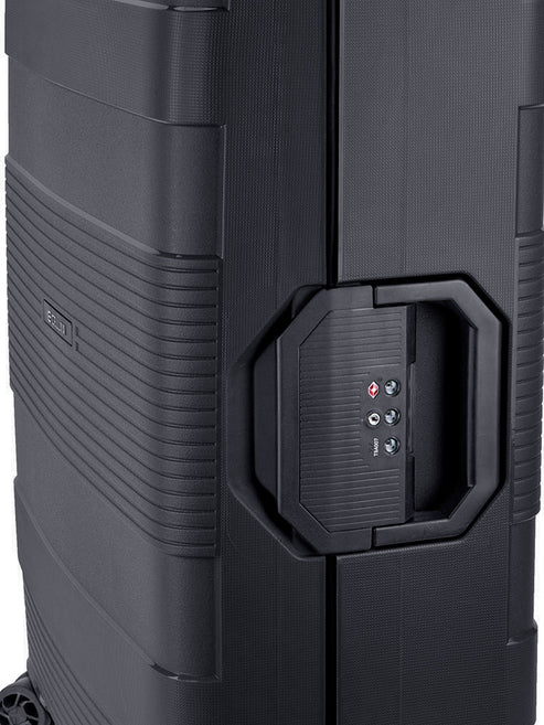 Saleys Travel Bags Cellini Safetech Zipperless Lock Medium 4 Wheel Trolley Case - Image 2