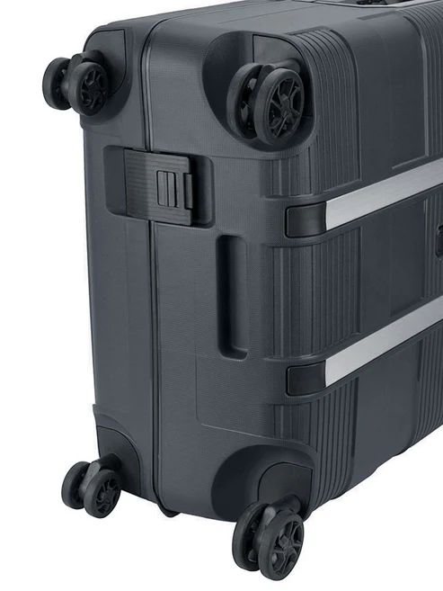 Saleys Travel Bags Cellini Safetech Zipperless Lock Medium 4 Wheel Trolley Case - Image 3