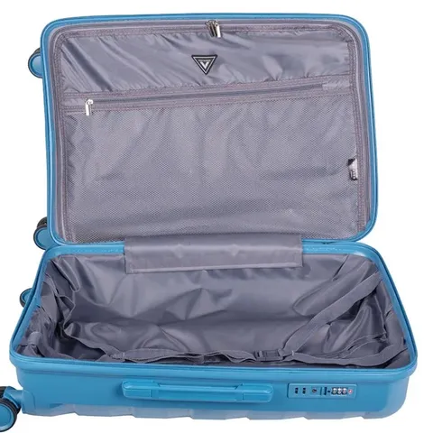 Saleys Travel Bags Voyager Pacific Large 4 Wheel Trolley Case-blue - Image 4