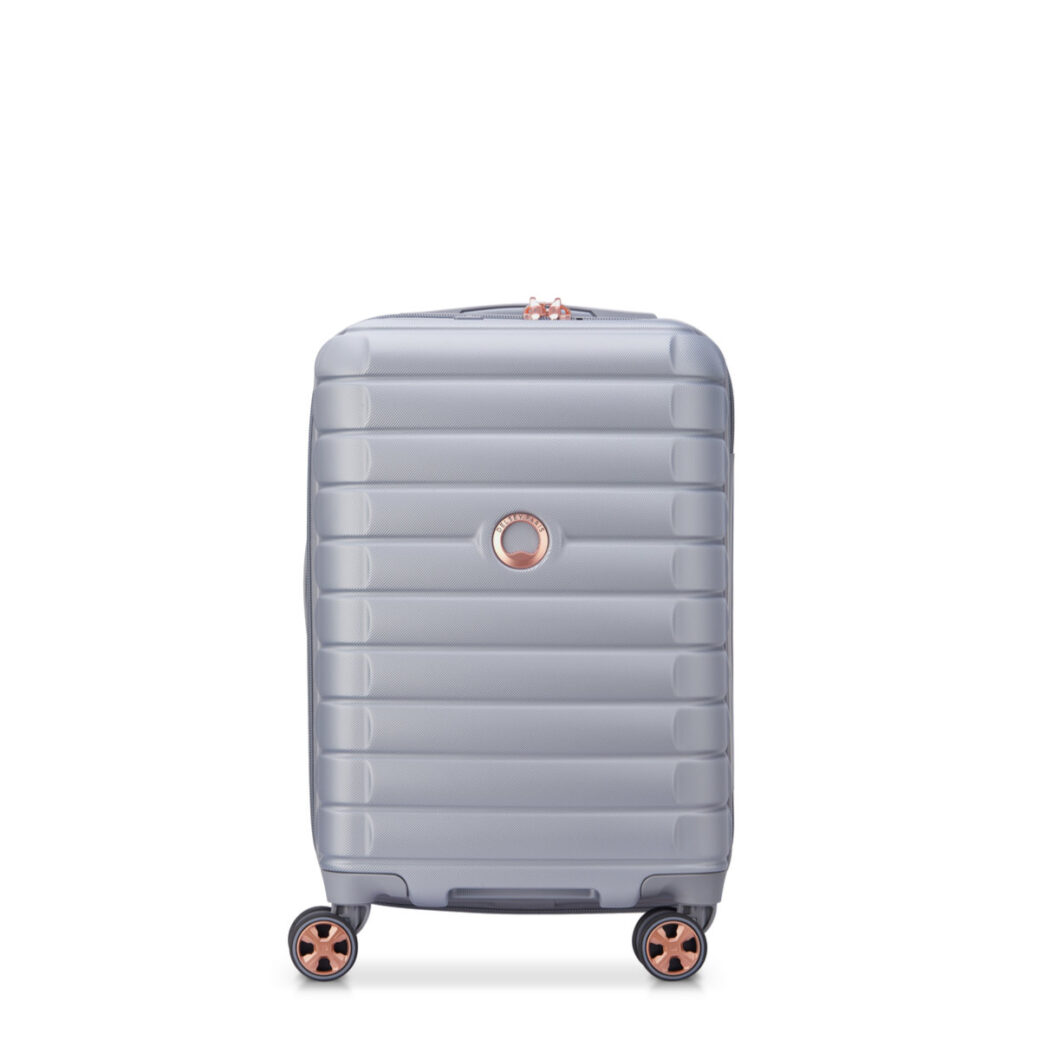 DELSEY SHADOW 5.0 55CM 4DW CABIN TROLLEY CASE -SILVER - Image 2
