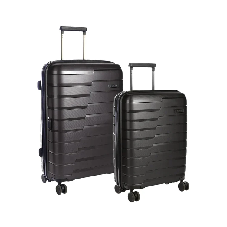 Saleys Travel Bags Cellini Microlite 2 Piece Travel Set -Black