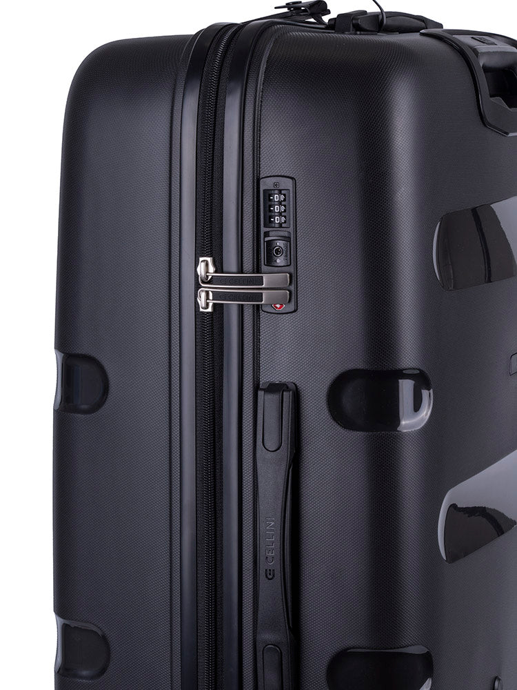 Saleys Travel Bags Cellini Cruze 2 Piece Medium travel set -Black - Image 3