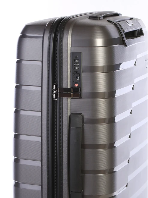 Saleys Travel Bags Cellini Microlite 3 Piece Travel Set Charcoal - Image 4