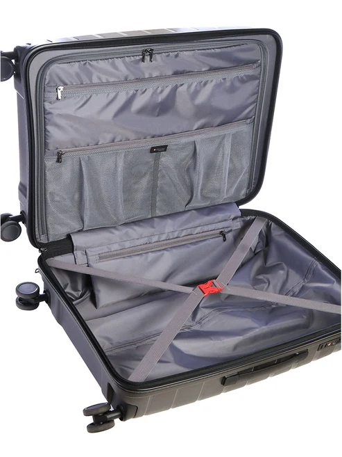 Saleys Travel Bags Cellini Microlite 3 Piece Travel Set Charcoal - Image 5