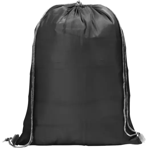 Daily 190T Drawstring Bag -Black