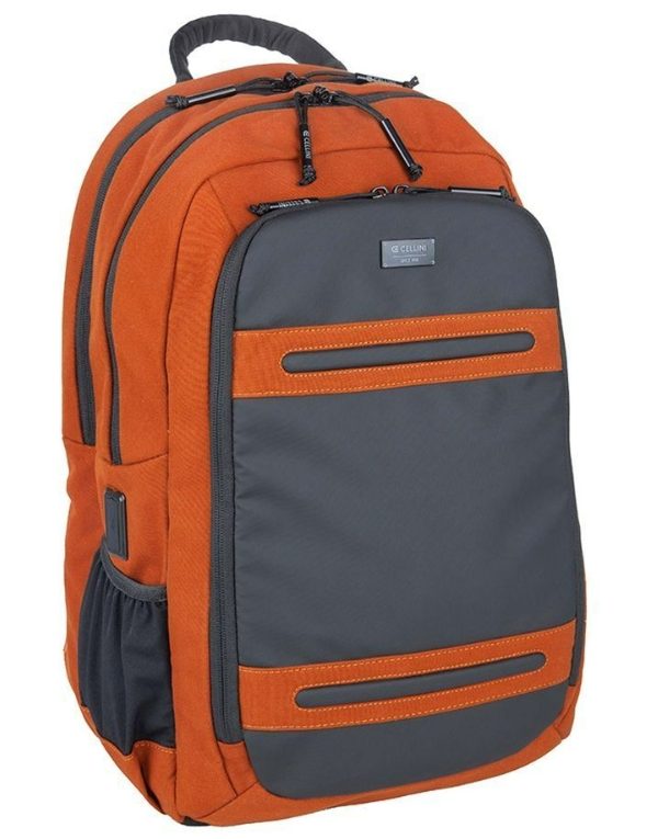 Cellini Explorer Pro Digital Pro Backpack -rust