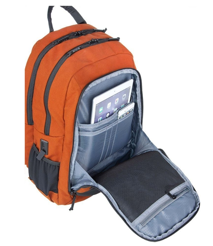 Saleys Travel Bags Cellini Explorer Pro Digital Pro Backpack -rust - Image 4