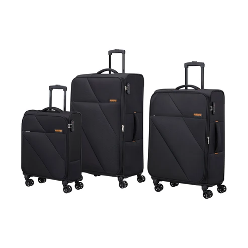 Saleys Travel Bags Sun Break 3 Piece Set -Black