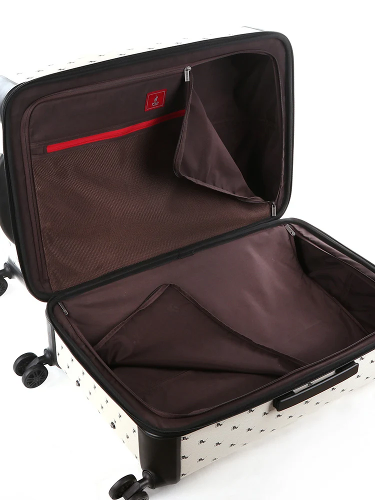 Saleys Travel Bags Polo Double Pack 2 piece Large Travel Set -Beige - Image 4
