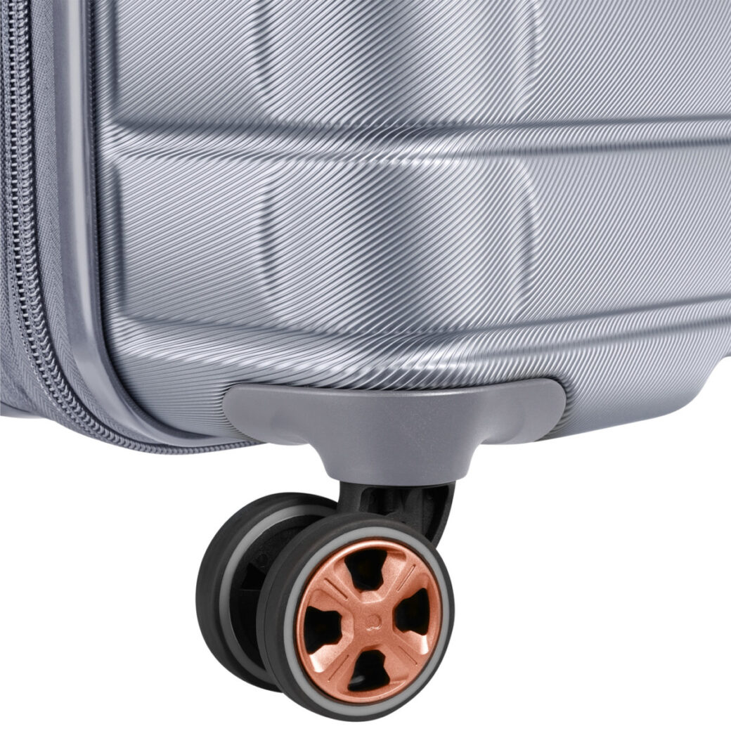 DELSEY SHADOW 5.0 70CM 4DW TROLLEY CASE -SILVER - Image 11