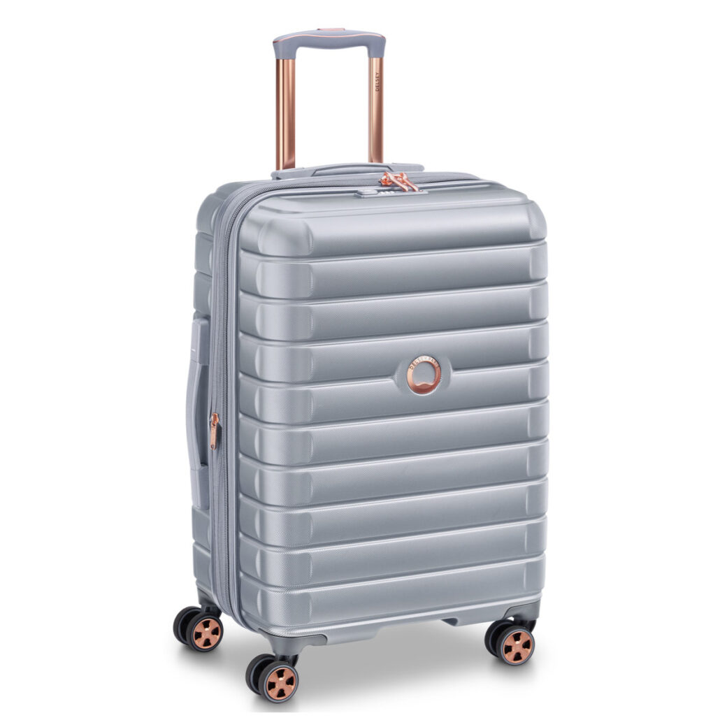 DELSEY SHADOW 5.0 70CM 4DW TROLLEY CASE -SILVER - Image 2