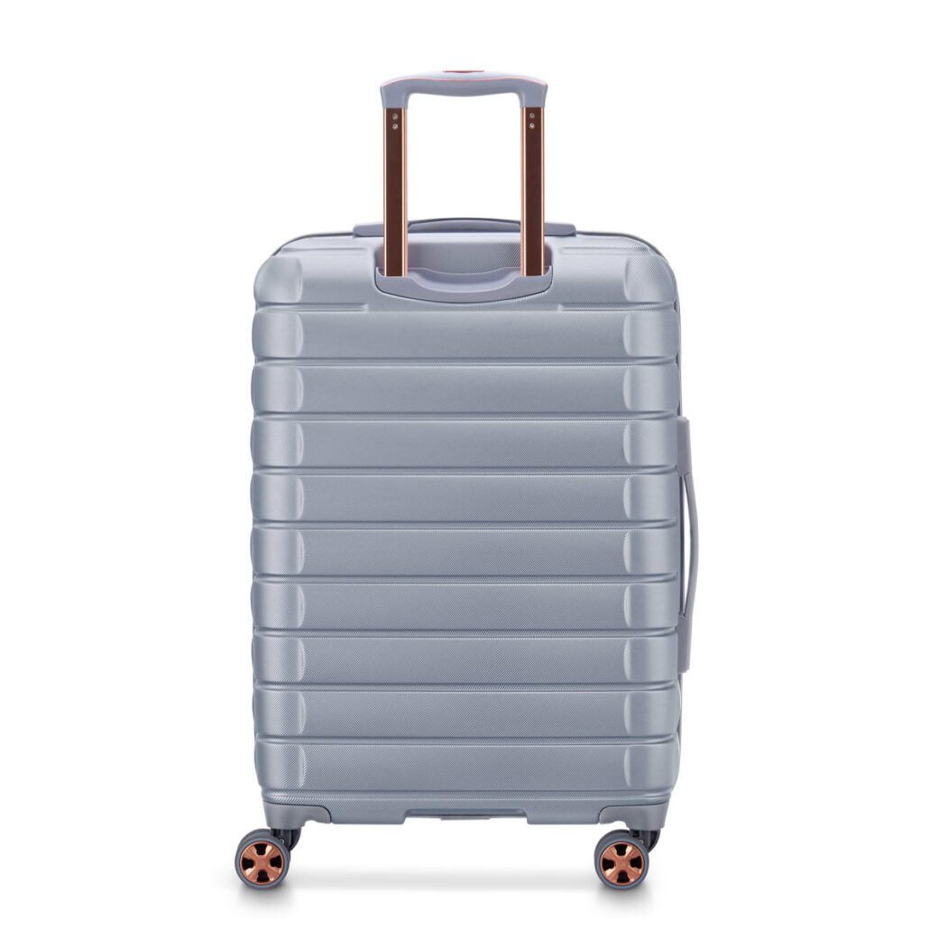 DELSEY SHADOW 5.0 70CM 4DW TROLLEY CASE -SILVER - Image 3