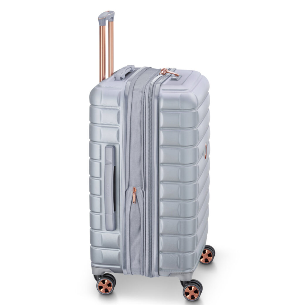 DELSEY SHADOW 5.0 70CM 4DW TROLLEY CASE -SILVER - Image 9