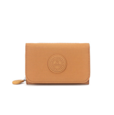 Free Spirit -Crinkle Collection: Small Zip Flap Purse - Ocean