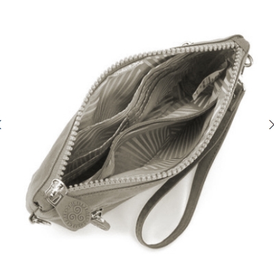 Saleys Travel Bags Free Spirit -Crinkle Collection: Double Zip Sling - Sand - Image 2